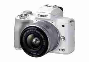 Фотоаппарат Canon EOS M50 Mark II kit (15-45mm) IS STM White (4729C028)