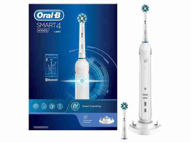 Электрическая зубная щетка ORAL-B Smart 4 4100s D601.524.3 CR