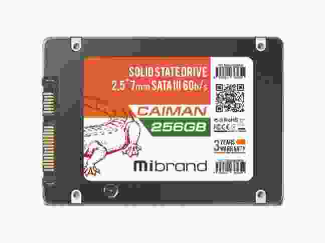 SSD накопитель Mibrand Caiman 256GB 2.5 SATA OEM (MI2.5SSD/CA256GB)