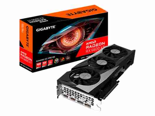 Видеокарта Gigabyte Radeon RX 6600 XT Gaming OC Pro 8G (GV-R66XTGAMINGOC PRO-8GD)