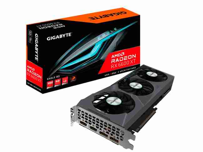 Відеокарта Gigabyte Radeon RX 6600 XT EAGLE 8G (GV-R66XTEAGLE-8GD)