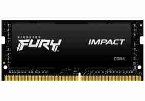 Модуль пам'яті Kingston FURY 16 GB SO-DIMM DDR4 3200 MHz Impact (KF432S20IB1/16)