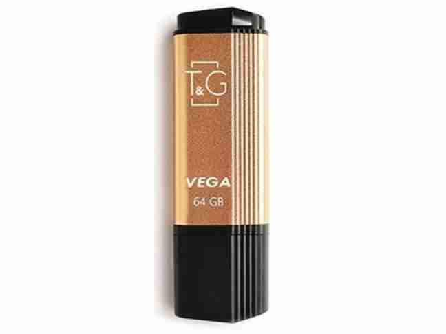 USB флеш накопичувач T&G 64 GB 121 Vega series Gold (TG121-64GBGD)