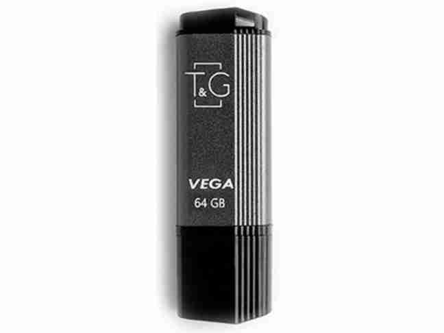 USB флеш накопичувач T&G 64 GB 121 Vega Series Grey (TG121-64GBGY)