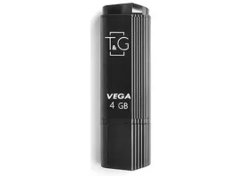 USB флеш накопичувач T&G 4 GB 121 Vega series Black (TG121-4GBBK)