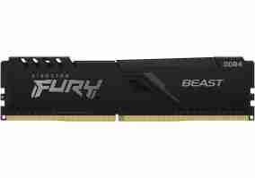Модуль памяти Kingston Fury Beast Black DDR4 16 Gb (KF432C16BB/16)