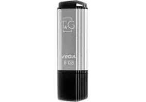 USB флеш накопичувач T&G 8 GB 121 Vega series Silver (TG121-8GBSL)