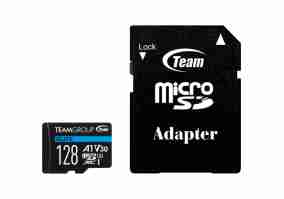 Карта пам'яті Team 128 GB microSDXC UHS-I (U3) V30 A1 Elite + SD-адаптер (TEAUSDX128GIV30A103)