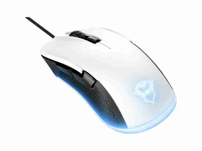 Миша Trust Gaming GXT 922 Ybar White (24485)