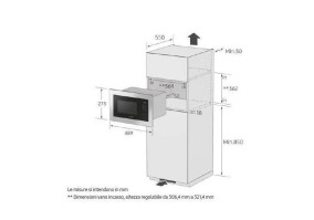 Встраиваемая микроволновая печь Samsung MG20A7013CT