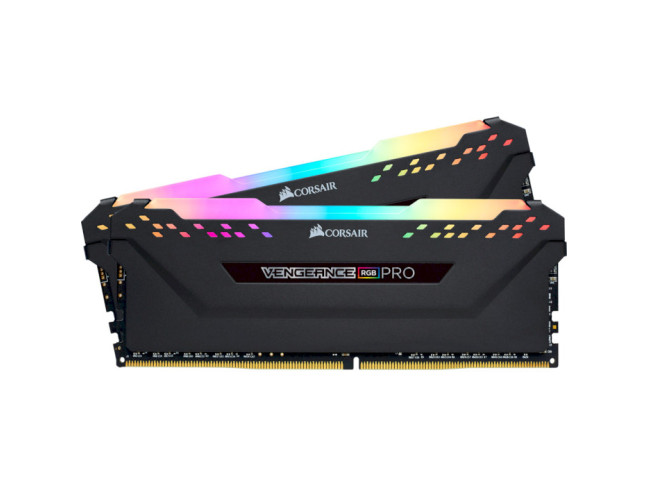 Модуль пам'яті Corsair 32 GB (2x16GB) DDR4 3600 MHz Vengeance RGB Pro (CMW32GX4M2D3600C18)