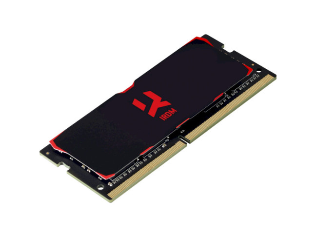 Модуль пам'яті GOODRAM 16 GB SO-DIMM DDR4 3200MHz IRDM Black (IR-3200S464L16A/16G)