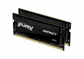 Модуль памяти Kingston FURY 32 GB (2x16GB) SO-DIMM DDR4 3200 MHz Impact (KF432S20IBK2/32)