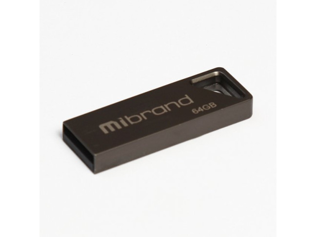 USB флеш накопитель Mibrand 64 GB Stingray Grey (MI2.0/ST64U5G)