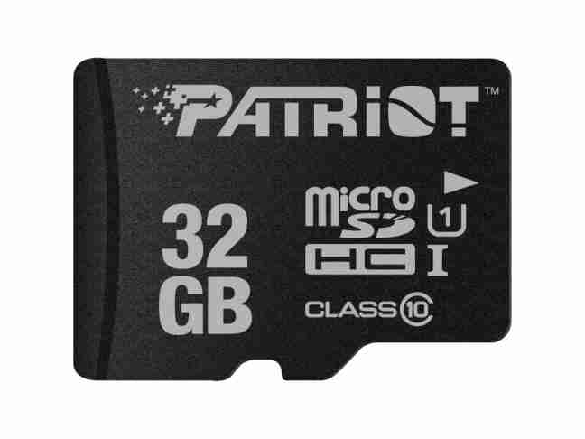 Карта памяти Patriot 32 GB microSDHC UHS-I LX Series PSF32GMDC10