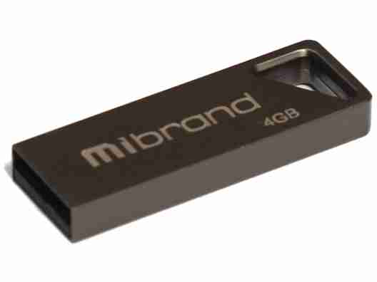 USB флеш накопитель Mibrand 4 GB Stingray Grey (MI2.0/ST4U5G)