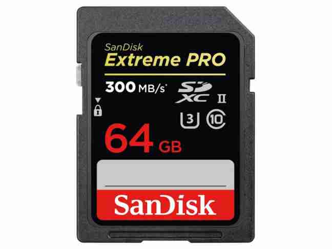 Карта памяти SanDisk 64 GB SDXC UHS-II U3 V90 Extreme Pro (SDSDXDK-064G-GN4IN)