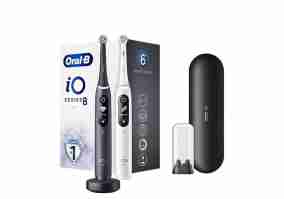 Электрическая зубная щетка ORAL-B iO Series 8 Duo White Alabaster and Black Onyx