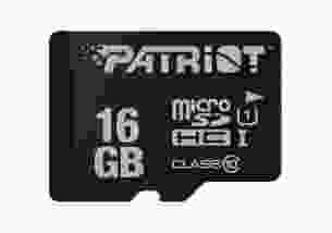 Карта памяти Patriot 16 GB microSDXC UHS-I LX (PSF16GMDC10)