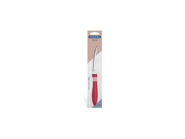 Нож для томатов Tramontina COR&COR 127 мм красная ручка (23462/175)