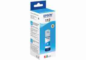 Пигментные чернила для принтера Epson 112 Pigment Cyan (C13T06C24A)