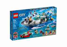 Конструктор Lego City Police Поліцейська патрульна лодка (60277)