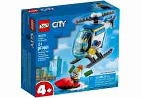 Конструктор Lego City Police Поліцейський вертоліт 51 деталь (60275)