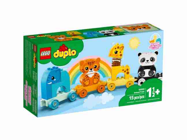 Конструктор Lego DUPLO My First Поезд с животными 15 деталей  (10955)