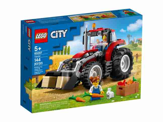 Конструктор Lego City Great Vehicles Трактор 148 деталей (60287)