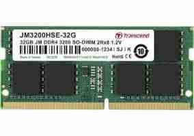 Модуль пам'яті Transcend 32 GB SO-DIMM DDR4 3200 MHz (JM3200HSE-32G)