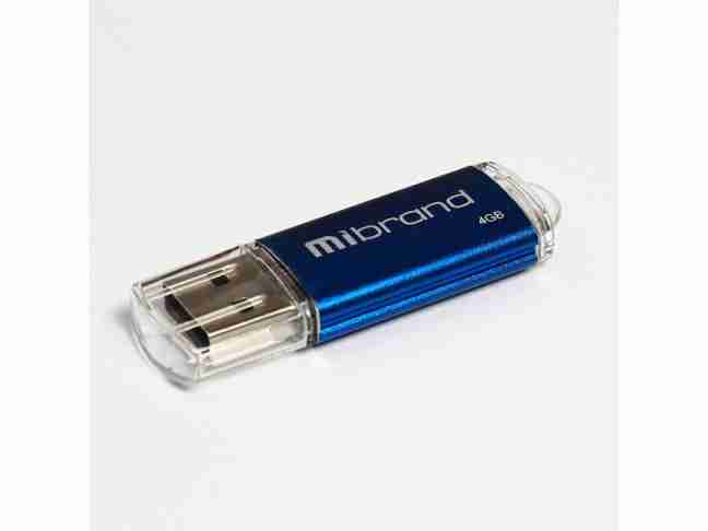 USB флеш накопитель Mibrand 4 GB Cougar Blue (MI2.0/CU4P1U)