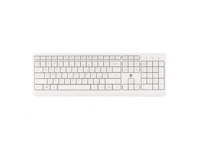 Клавиатура 2E KS220 WL White (2e-KS220WW)