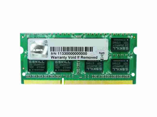 Модуль памяти G.Skill 8 GB SO-DIMM DDR3L 1600 MHz (F3-1600C11S-8GSL)