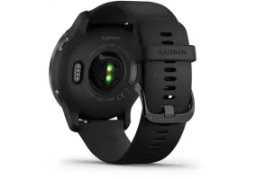 Смарт-часы Garmin Venu 2 Slate Stainless Steel Bezel with Black Case and Silicone Band (010-02430-11/01)