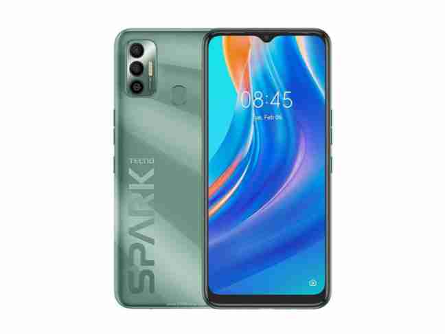 Смартфон Tecno Spark 7 KF6n 4/64GB NFC Dual Sim Spruce Green (4895180766404)