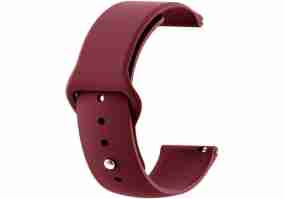 Ремінець BeCover Sport Band Dark Red for Xiaomi iMi KW66 / Mi Watch Color / Haylou LS01 / Haylou LS02 (706349)