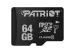 Карта памяти Patriot 64 GB microSDXC UHS-I LX (PSF64GMDC10)