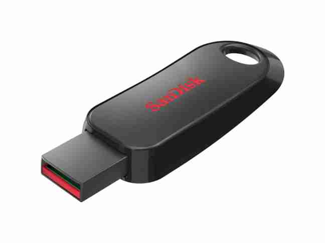USB флеш накопичувач SanDisk 32 GB Cruzer Snap Black (SDCZ62-032G-G35)