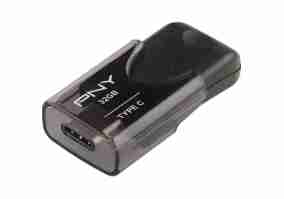 USB флеш накопитель PNY 32 GB Elite Type-C USB 3.1 Black (FD32GATT4TC31K-EF)