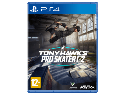 Игра для Sony Playstation 4 Tony Hawk's Pro Skater 1+2 PS4 (88473EN)