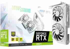 Видеокарта ZOTAC GeForce RTX 3060 Ti AMP White Edition LHR (ZT-A30610F-10PLHR)