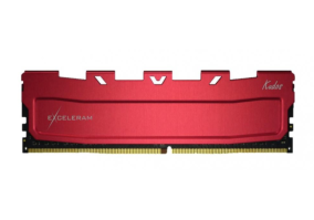 Модуль памяти Exceleram 8 GB DDR4 2400 MHz Red Kudos (EKBLACK4082417A)