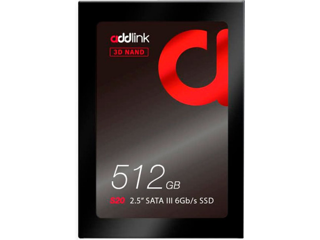 SSD накопичувач ADDLINK S20 512GB 2.5" SATA (AD512GBS20S3S)