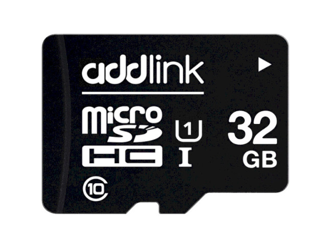 Карта пам'яті ADDLINK 32 GB microSDHC class 10 UHS-I + SD Adapter (AD32GBMSH310A)