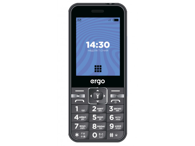 Мобільний телефон Ergo E281 Dual Sim Black