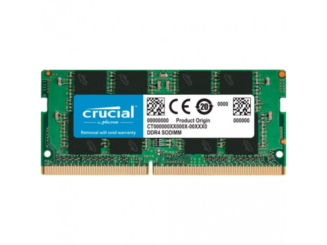 Модуль пам'яті Crucial 8 GB SO-DIMM DDR4 3200 MHz (CT8G4SFRA32A)