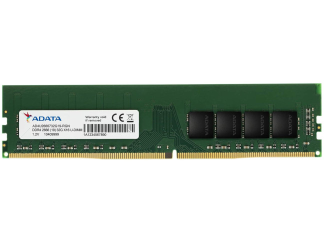 Модуль памяти ADATA DDR4 8GB (AD4U26668G19-SGN)