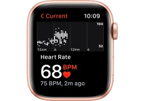 Смарт-часы Apple Watch SE GPS 44mm Gold Aluminum Case w. Starlight Sport Band (MKQ53)
