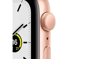Смарт-часы Apple Watch SE GPS 44mm Gold Aluminum Case w. Starlight Sport Band (MKQ53)