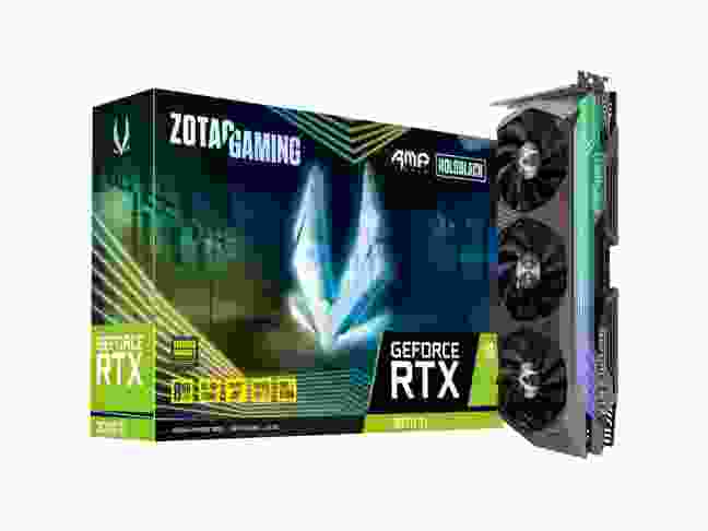 Видеокарта ZOTAC GAMING GeForce RTX 3070 Ti AMP Holo (ZT-A30710F-10P)